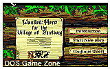 Hero Quest So You Want To Be A Hero DOS Game