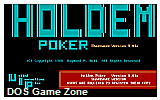 Hold'em Poker DOS Game