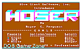 HOSER DOS Game