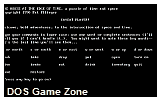 House at the Edge of Time, The DOS Game