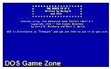 House Of O's, The DOS Game