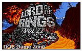 J.R.R. Tolkien's The Lord of the Rings, Vol. II- The Two Towers DOS Game