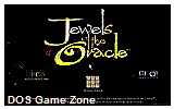 Jewels of the Oracle DOS Game