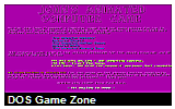 John's Animated Computer Game DOS Game