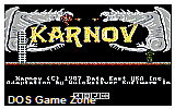 Karnov DOS Game