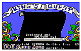 King's Quest (AGI 2.917) DOS Game