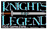 Knights of Legend DOS Game