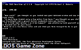 Lost DOS Game