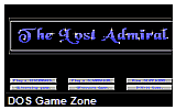 Lost Admiral, The DOS Game