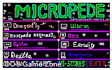 Micropede DOS Game