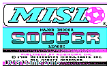 MISL Soccer - Major Indoor Soccer League DOS Game