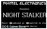 Night Stalker DOS Game