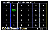 Number Munchers Tribute DOS Game