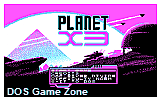 Planet X3 DOS Game