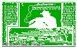 Profession Detective DOS Game