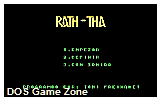 Rath-tha DOS Game