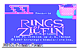 Rings of Zilfin DOS Game