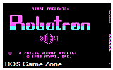 Robotron- 2084 DOS Game