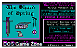 Shard of Spring DOS Game