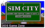 Sim City DOS Game