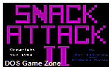 Snack Attack II DOS Game