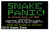 Snake Panic DOS Game