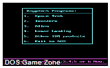 Space Games DOS Game