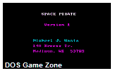 Space Pirate DOS Game
