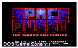 Space Quest I Roger Wilco In The Sarien Encounter DOS Game