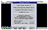 Space Traveler DOS Game
