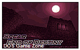 Spear End of Destiny DOS Game