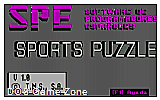 Sports Puzzle DOS Game