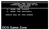 States and Capitals DOS Game