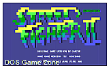 Street Fighter Turbo DOS Game