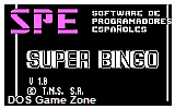Super Bingo DOS Game