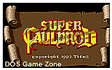 Super Cauldron DOS Game