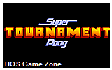 Super Tournament Pong DOS Game
