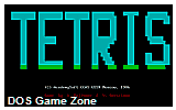 Tetris DOS Game