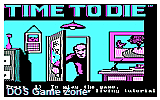 Time to Die DOS Game