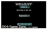 Tracassin DOS Game