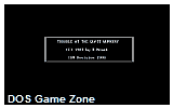 Trouble at the Quatt Wunkery DOS Game