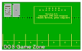 Turbo Blackjack DOS Game