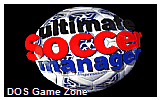 Ultimate Soccer Manager DOS Game