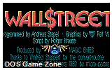 Wall$treet DOS Game