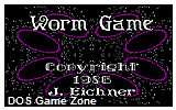Worm Game, The DOS Game